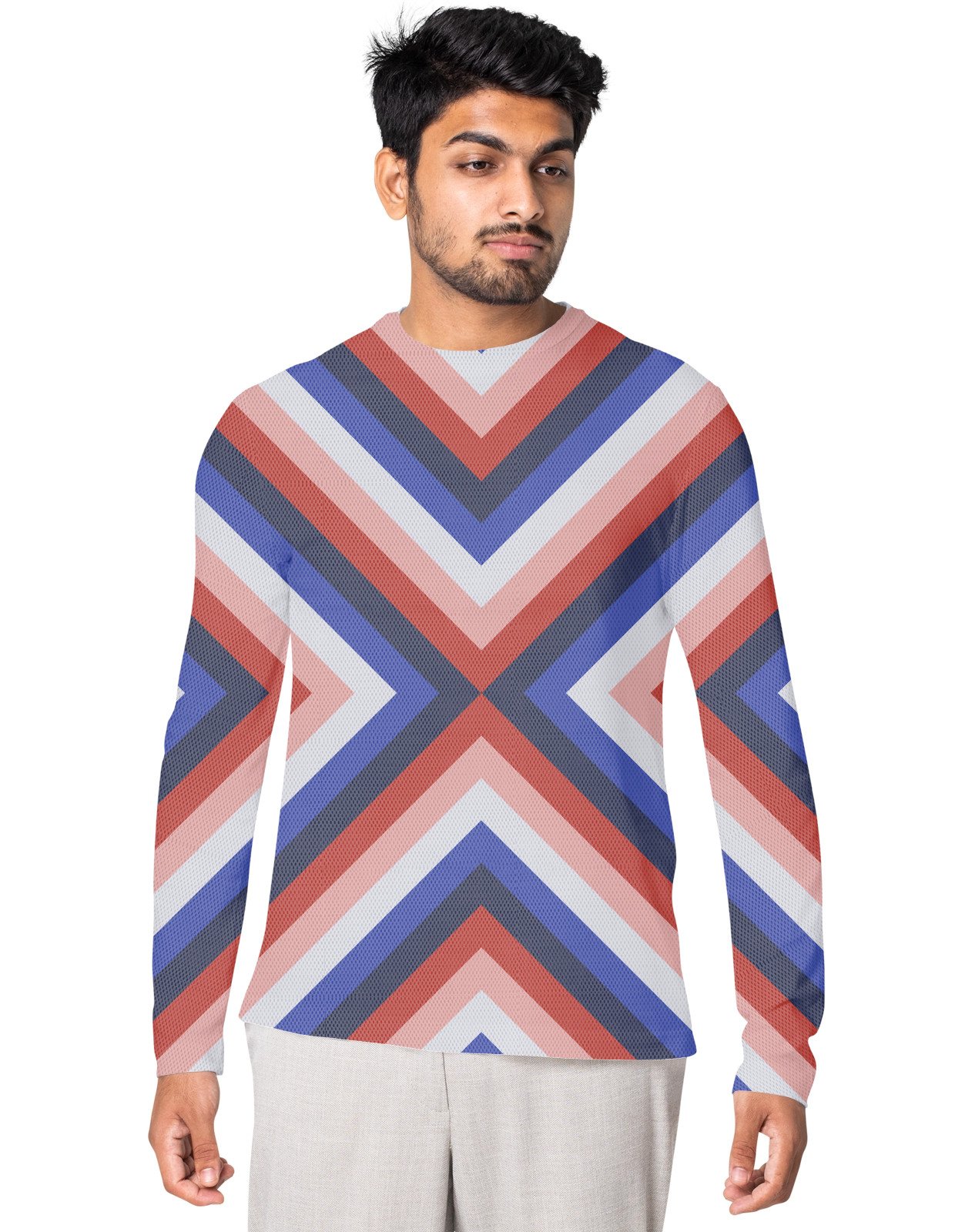 French Alps Big X Bike Rider T-Shirt