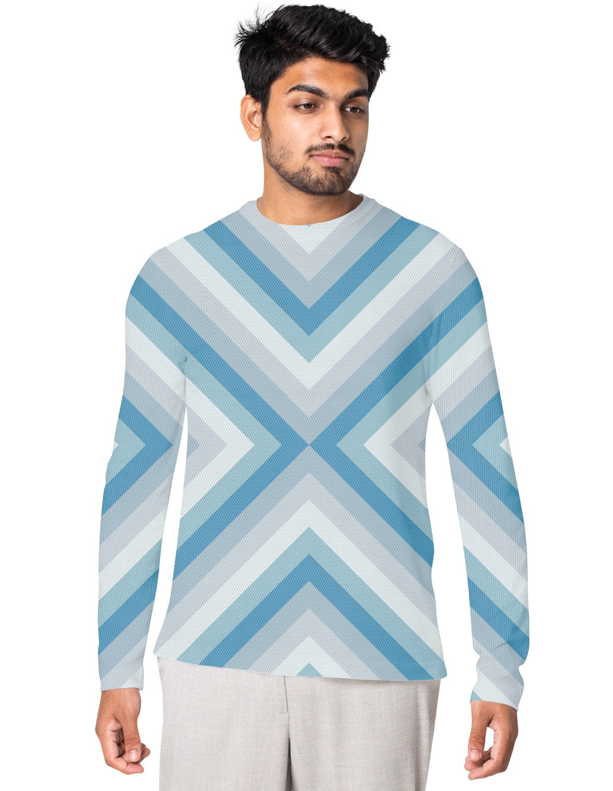 Frosty Morning Big X Bike Rider T-Shirt