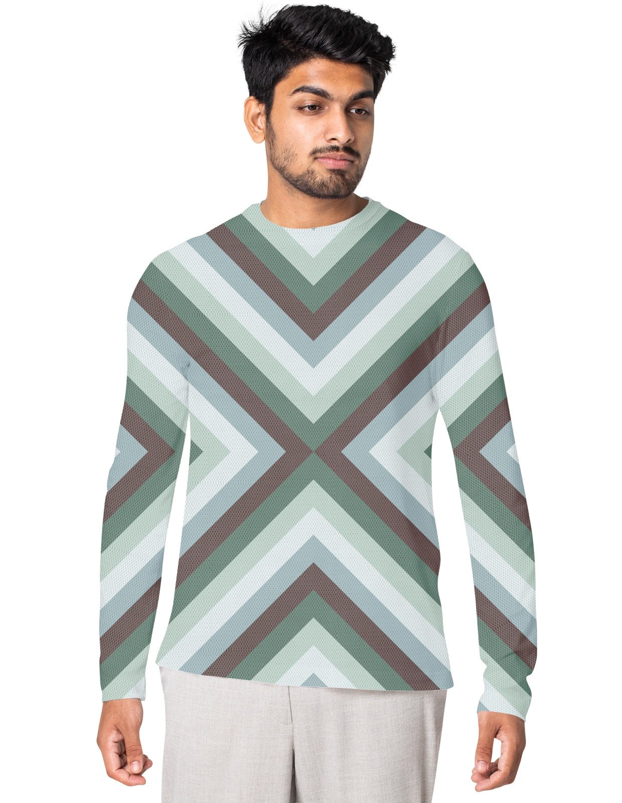 Misty Woods Big X Bike Rider T-Shirt