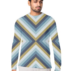 Starry Night Big X Bike Rider T-Shirt