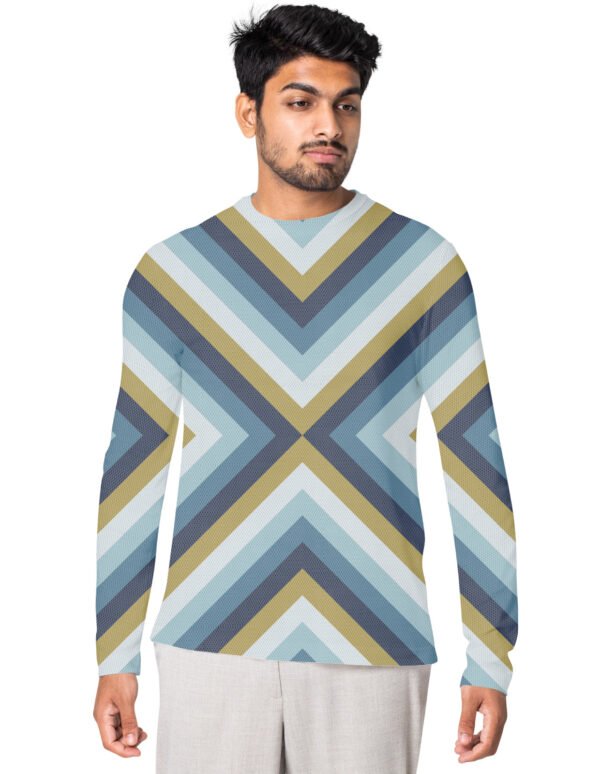 Starry Night Big X Bike Rider T-Shirt