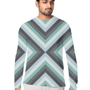 Stormy Ocean Big X Bike Rider T-Shirt