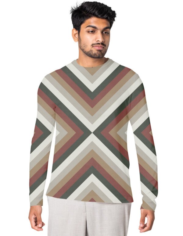 Warm Fireplace Big X Bike Rider T-Shirt