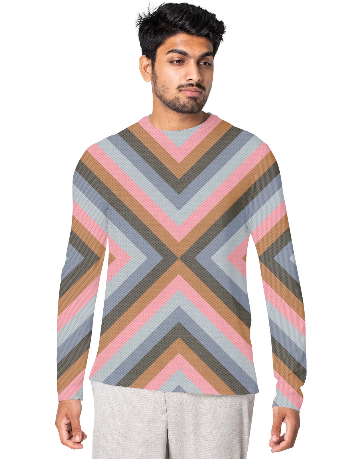 Warm Scarf Big X Bike Rider T-Shirt