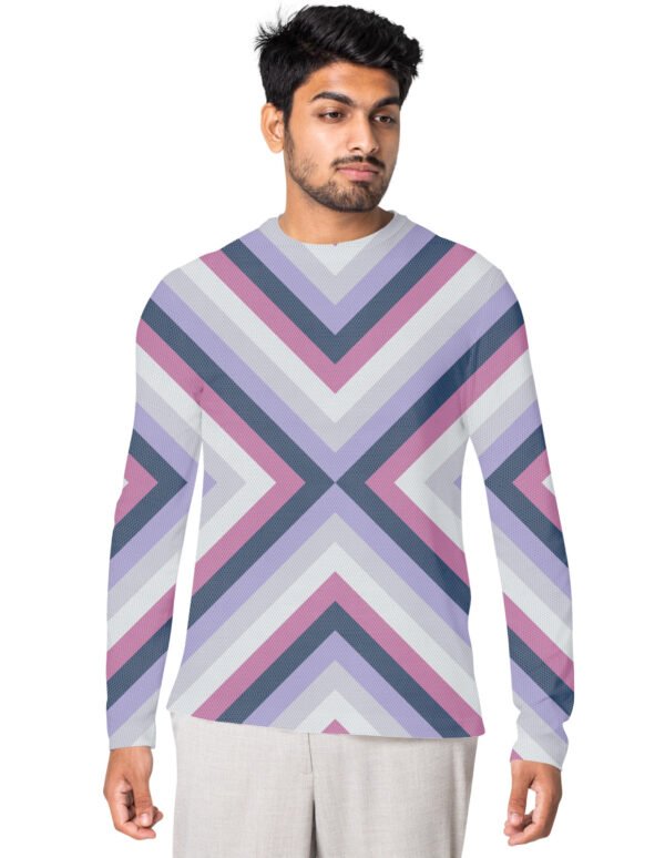 Winter Dusk Big X Bike Rider T-Shirt