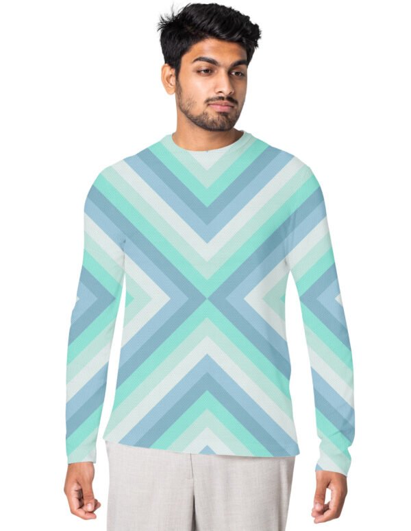 Winter Mint Big X Bike Rider T-Shirt