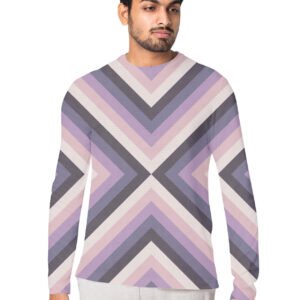 Winter Sunset Big X Bike Rider T-Shirt