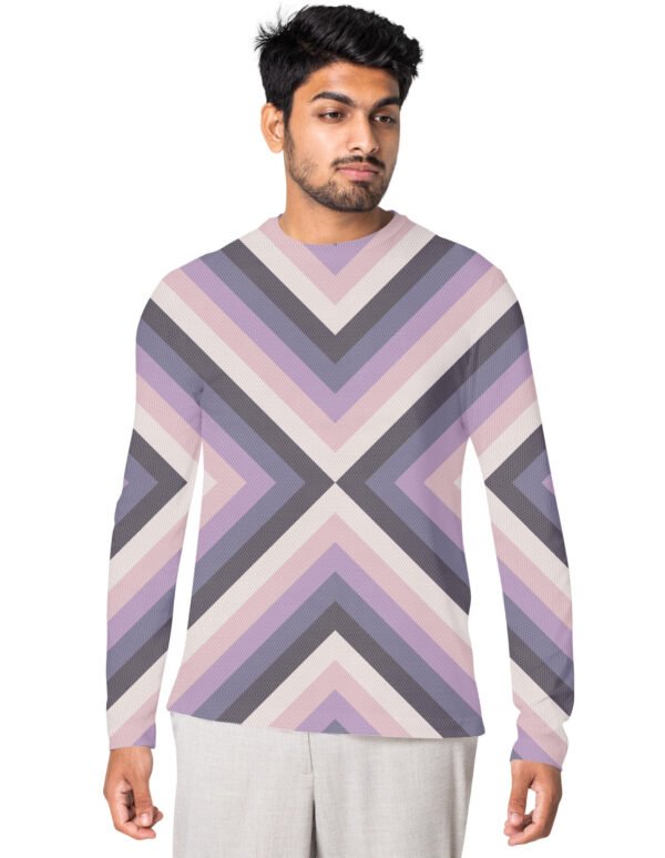 Winter Sunset Big X Bike Rider T-Shirt