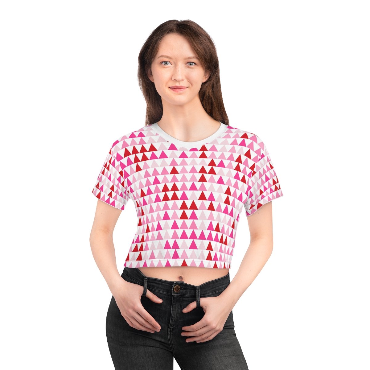 Blush To Bloom PT Female Crop Top - Image 1
