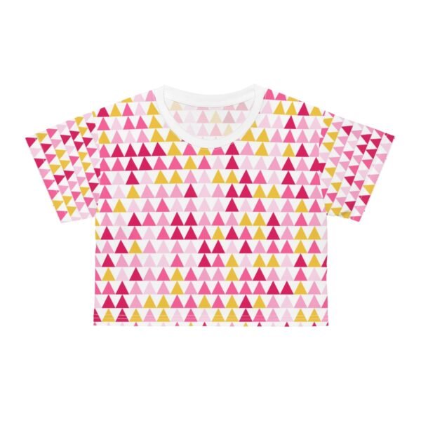 Bubblegum Sunrise PT Female Crop Top - Image 3