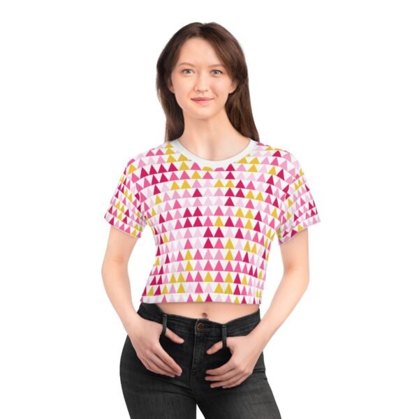 Bubblegum Sunrise PT Female Crop Top