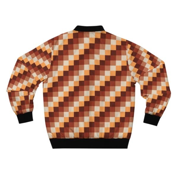 Chestnut Brown PS Men Bomber Jacket - Image 3