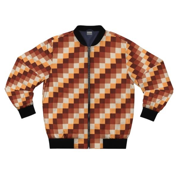 Chestnut Brown PS Men Bomber Jacket - Image 2