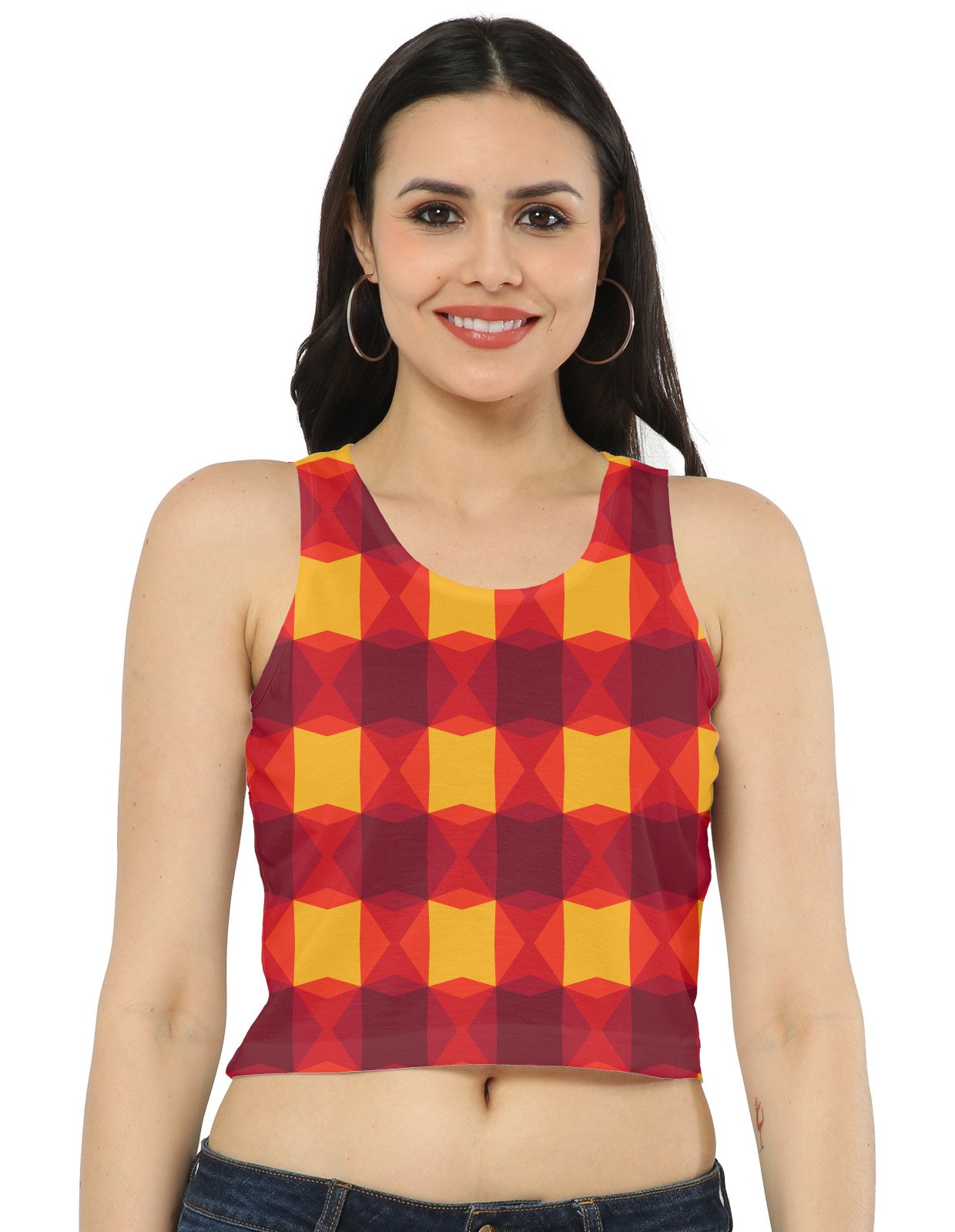 Flame Ritual CGAM Women Crop Tank - Image 1