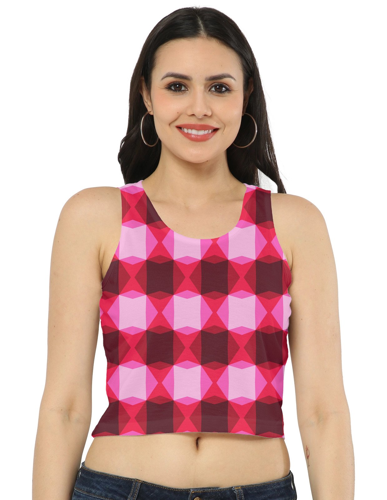 Lipstick Parade CGAM Women Crop Tank - Image 1
