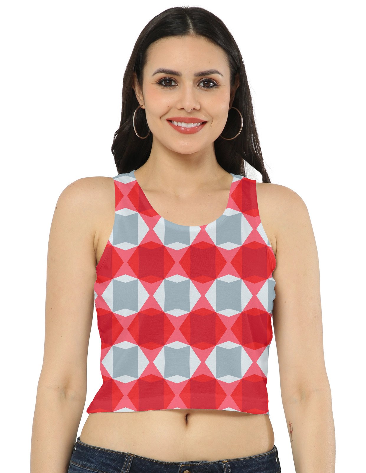 Muted Valentine CGAM Women Crop Tank - Image 1
