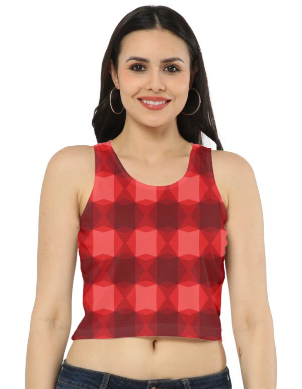 Scarlet Burn CGAM Women Crop Tank