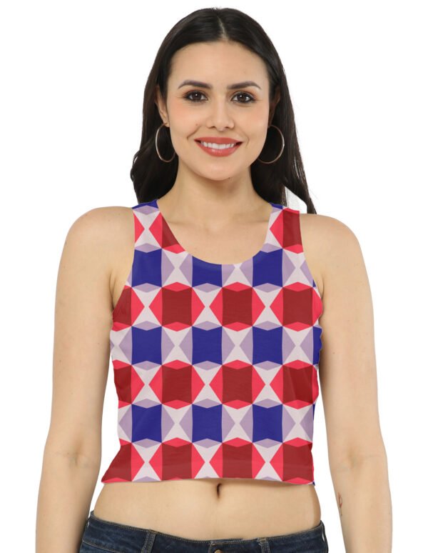 Twilight Rose CGAM Women Crop Tank