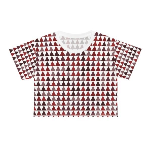 Crimson Echo PT Female Crop Top - Image 3