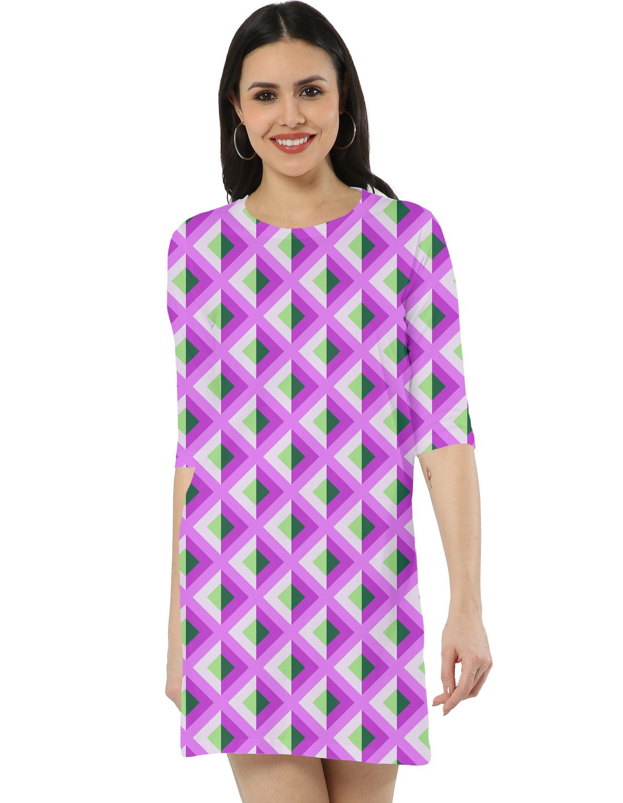 Floral Mojito DAG Women T-Shirt Dress - Image 1