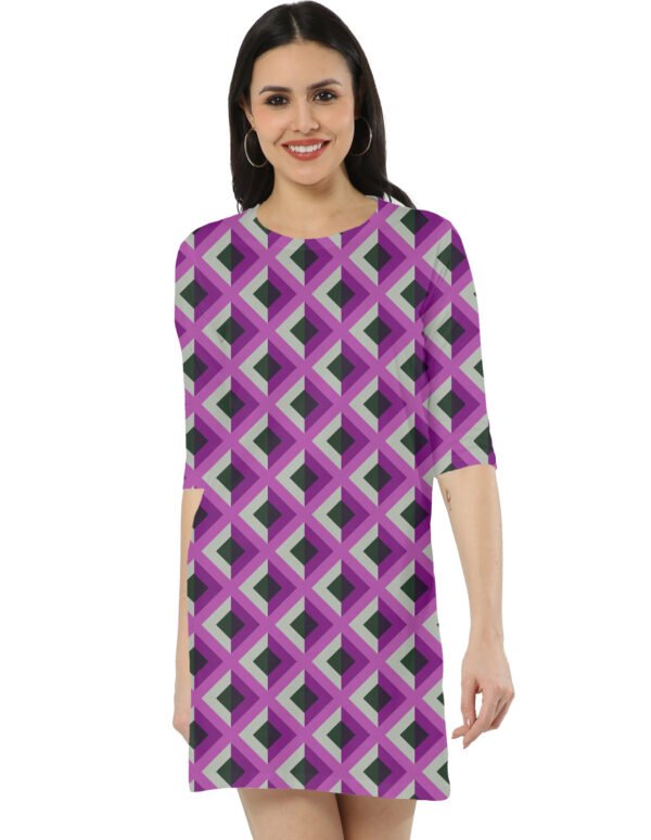 Midnight Botanica DAG Women T-Shirt Dress