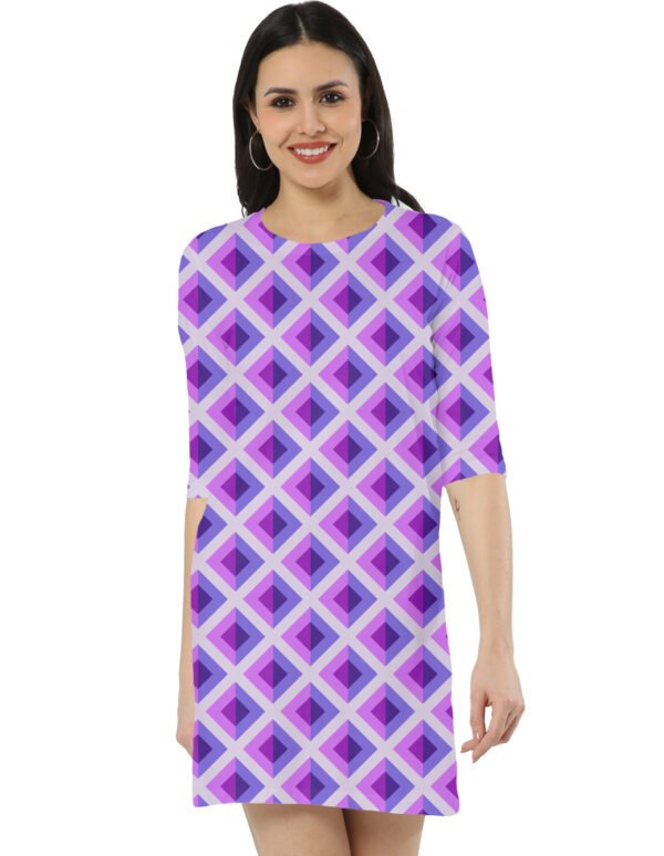 Moonlight Mirage DAG Women T-Shirt Dress - Image 2