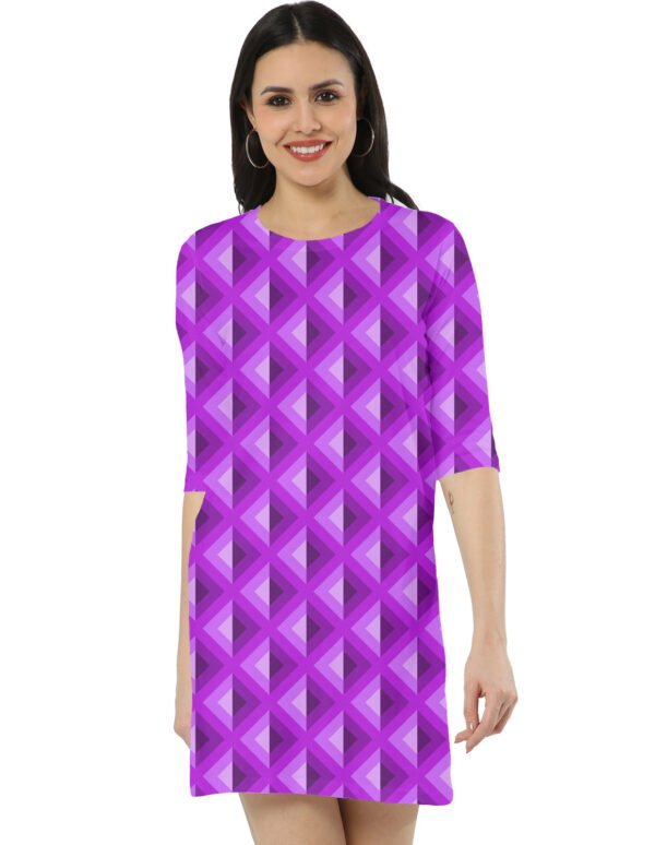 Mystic Bloom DAG Women T-Shirt Dress