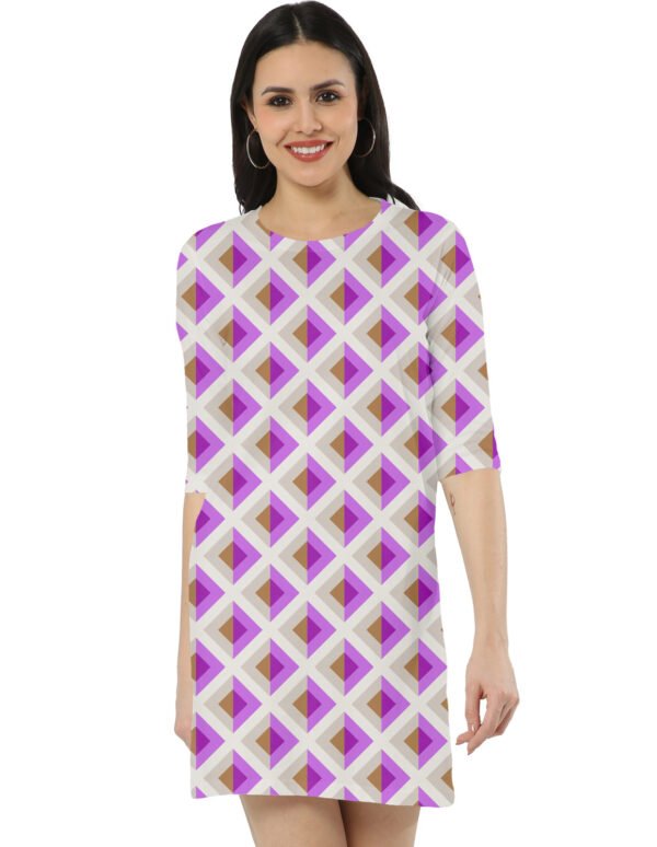 Orchid Dune DAG Women T-Shirt Dress
