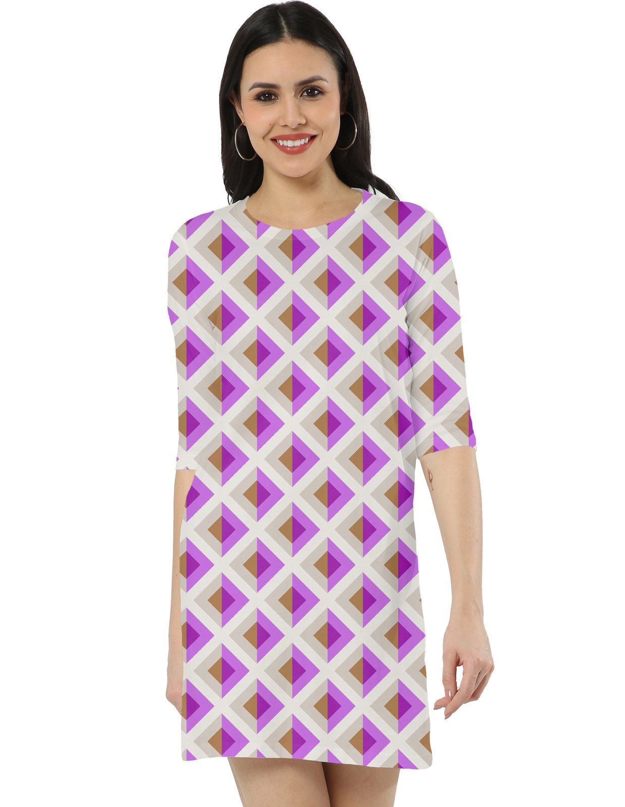 Orchid Dune DAG Women T-Shirt Dress - Image 1