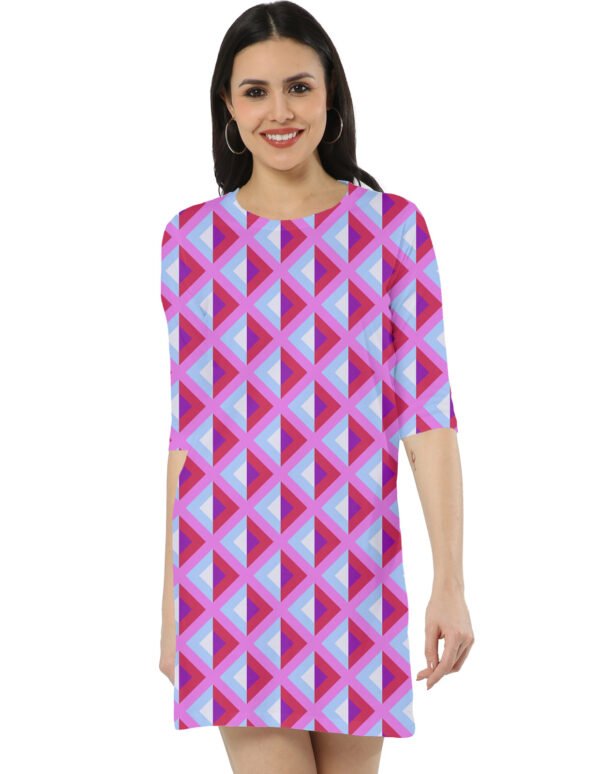 Raspberry Cloud DAG Women T-Shirt Dress