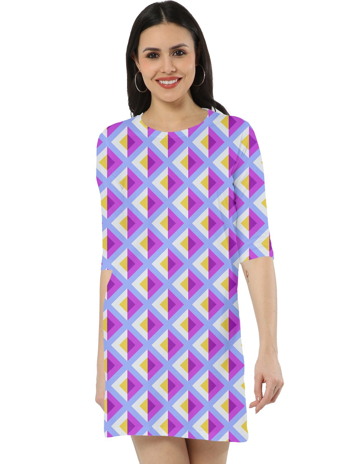 Sunrise Candy DAG Women T-Shirt Dress - Image 1