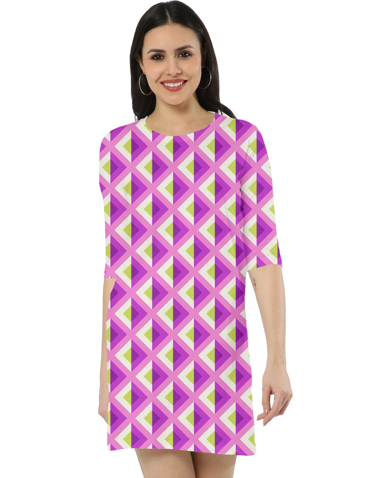 Tutti Frutti Pop DAG Women T-Shirt Dress - Image 1