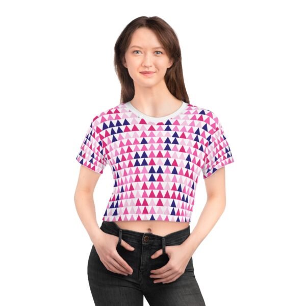 Electric Berries PT Female Crop Top