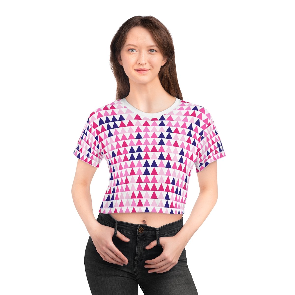 Electric Berries PT Female Crop Top - Image 1
