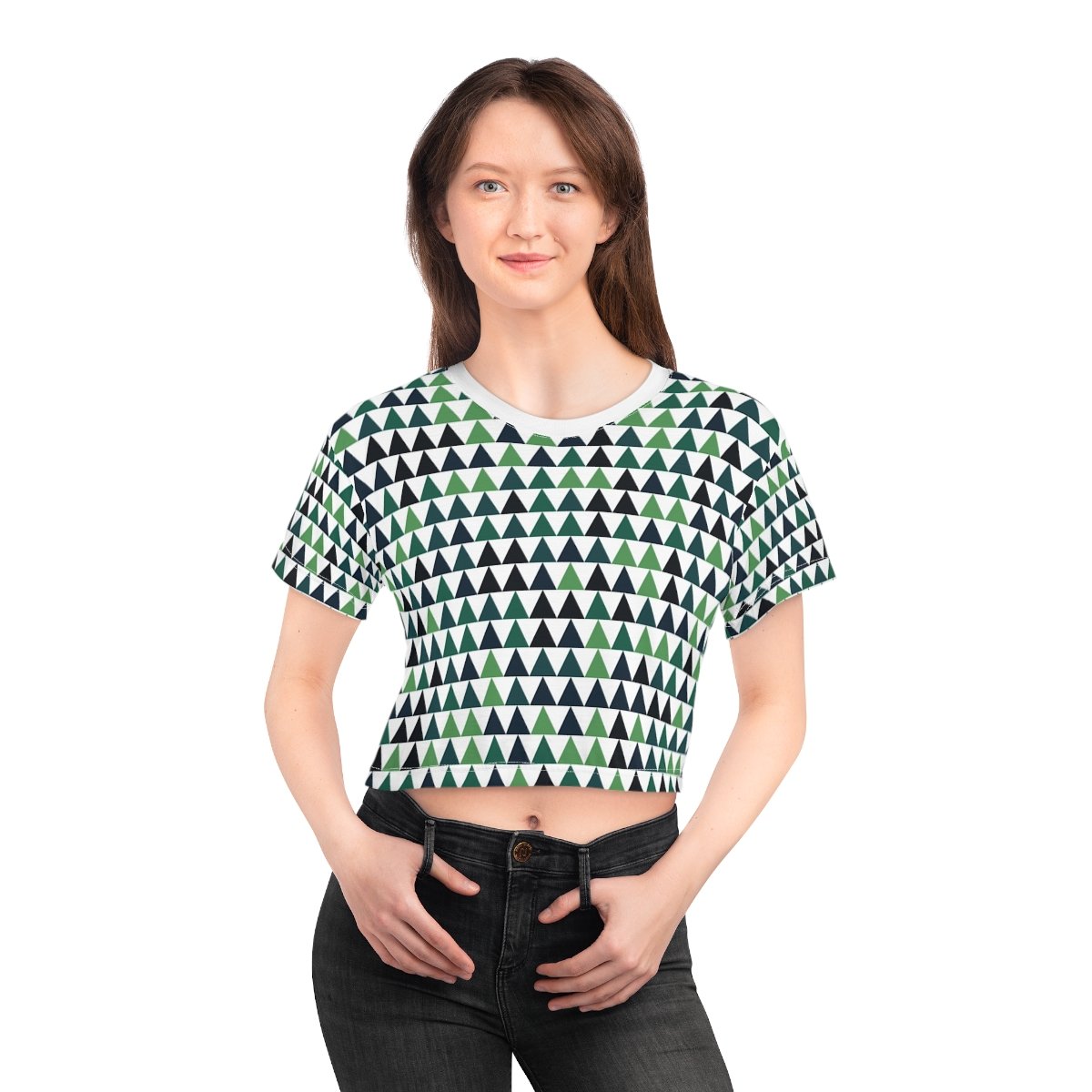 Evergreen Flow PT Female Crop Top - Image 1