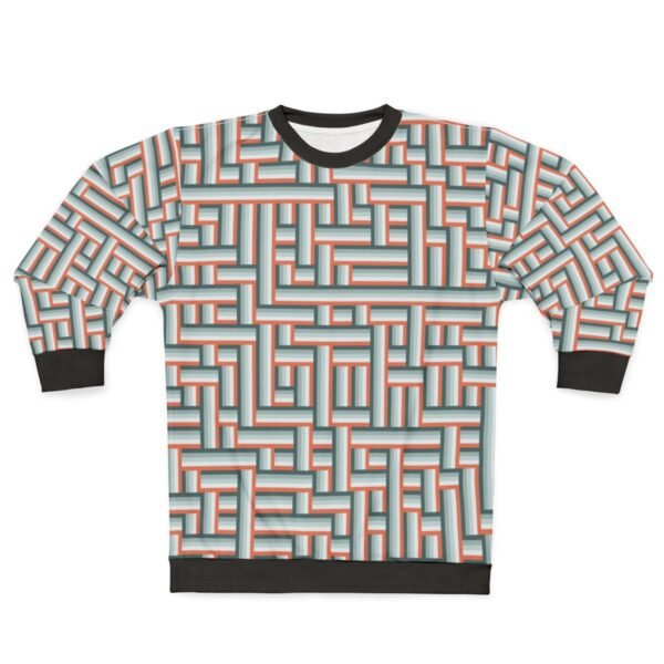 Fox in the Snow LGRG Unisex Sweat Shirt - Image 3