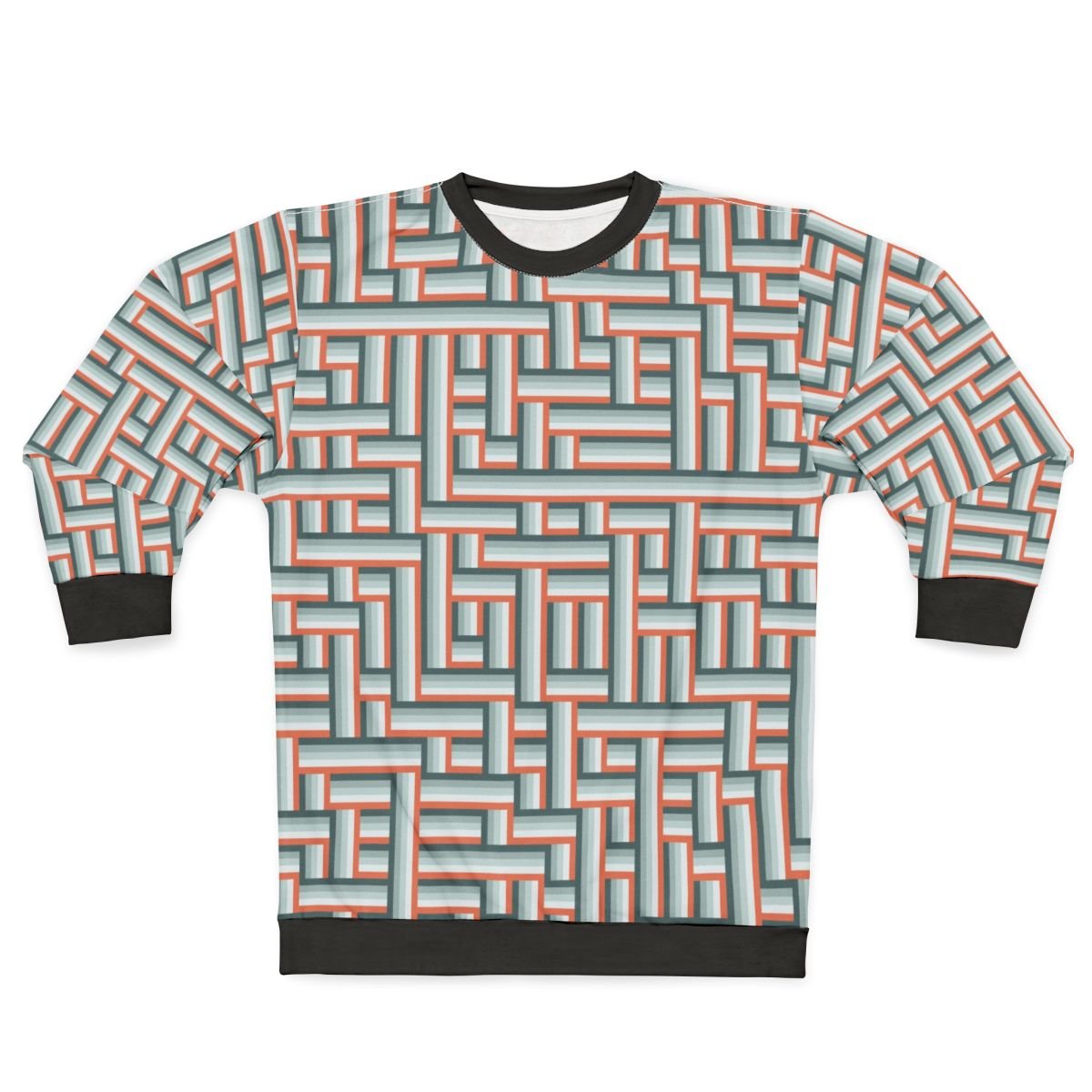 Fox in the Snow LGRG Unisex Sweat Shirt - Image 3