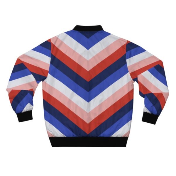 French Alps Chevron Men Bomber Jacket - Image 2