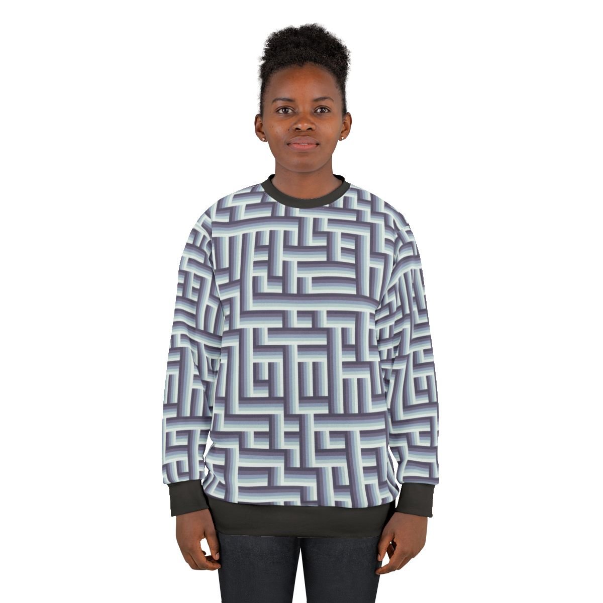 Frosted Lavender LGRG Unisex Sweat Shirt - Image 2