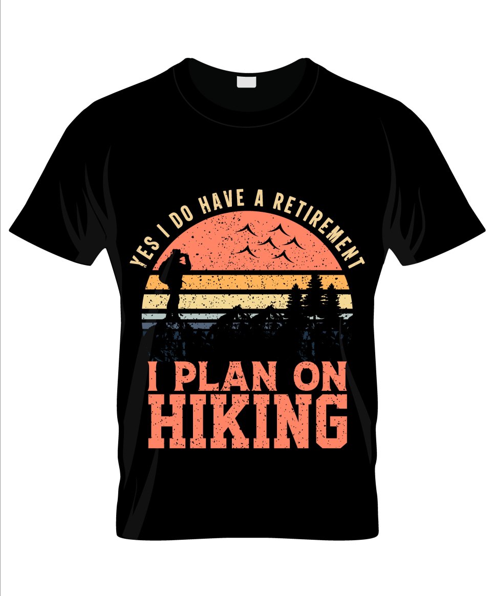 Hiking 001 Men Standard Crew T-Shirt - Image 2