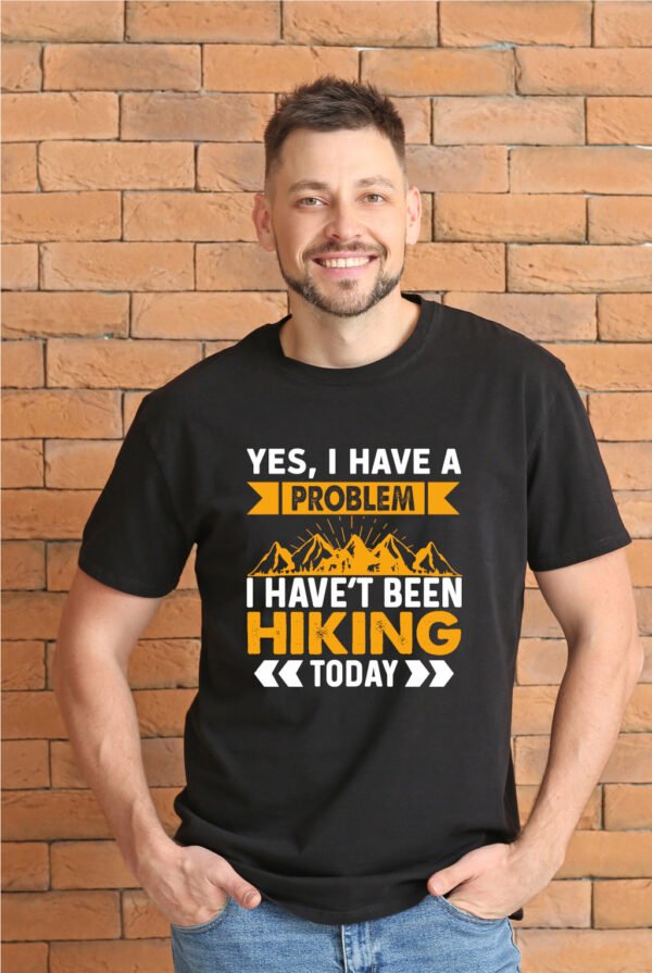 Hiking 003 Men Standard Crew T-Shirt - Image 2