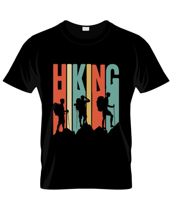 Hiking 005 Men Standard Crew T-Shirt - Image 2