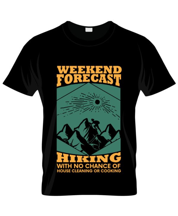 Hiking 010 Men Standard Crew T-Shirt - Image 2