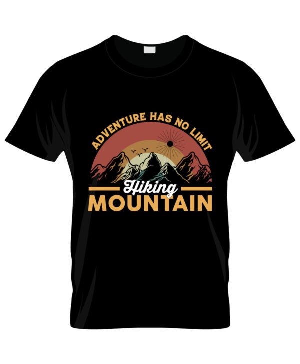 Hiking 011 Men Standard Crew T-Shirt - Image 2
