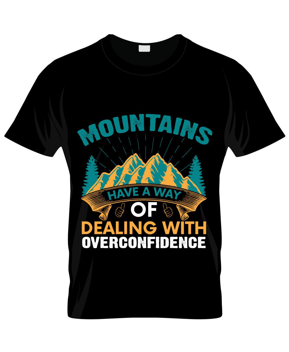 Hiking 015 Men Standard Crew T-Shirt - Image 2