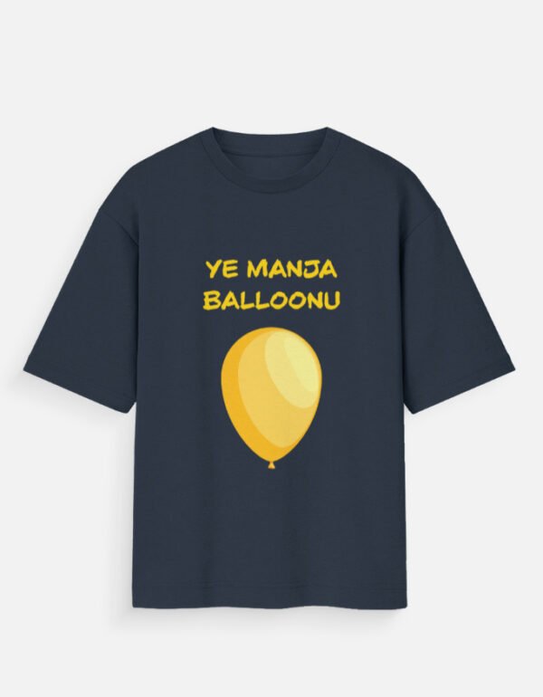 Manja Balloon Unisex Oversized Standard T-Shirt - Image 9