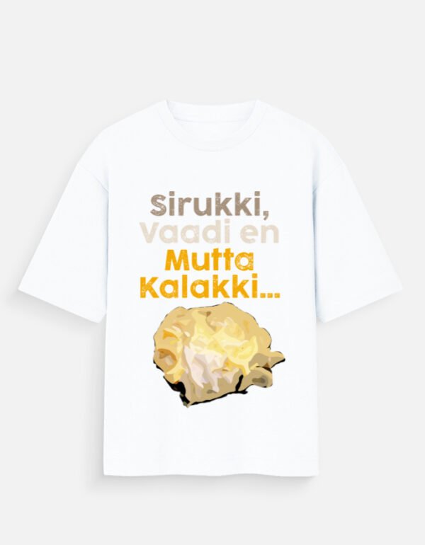 Mutta Kalakki Unisex Oversized Standard T-Shirt - Image 7