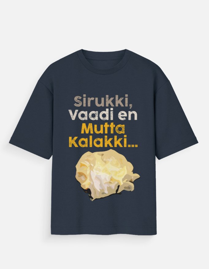 Mutta Kalakki Unisex Oversized Standard T-Shirt - Image 10