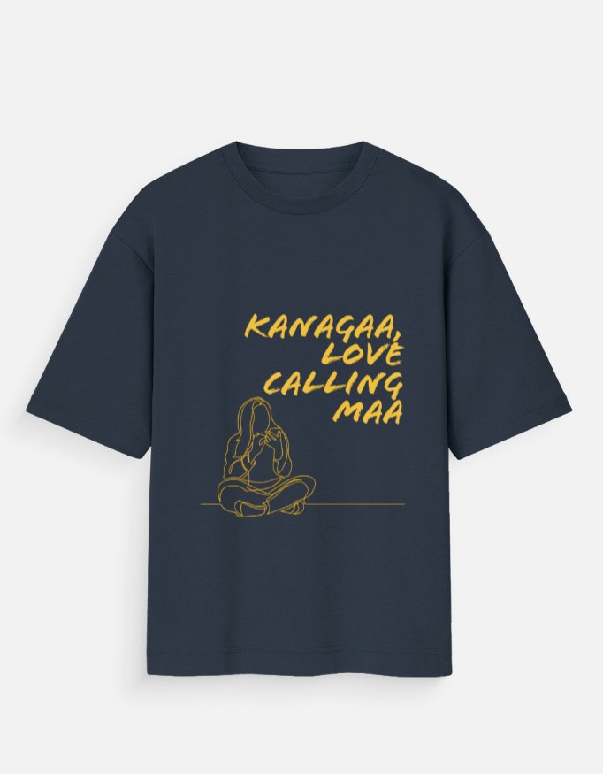 Kanagaa Love Calling Unisex Oversized Standard T-Shirt - Image 2