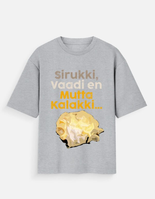 Mutta Kalakki Unisex Oversized Standard T-Shirt - Image 12